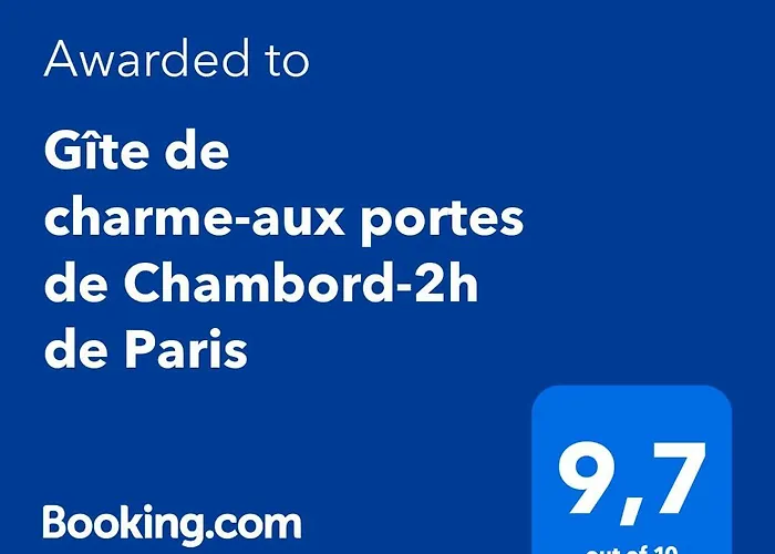 Gite De Charme-Aux Portes De Chambord-2H De Paris